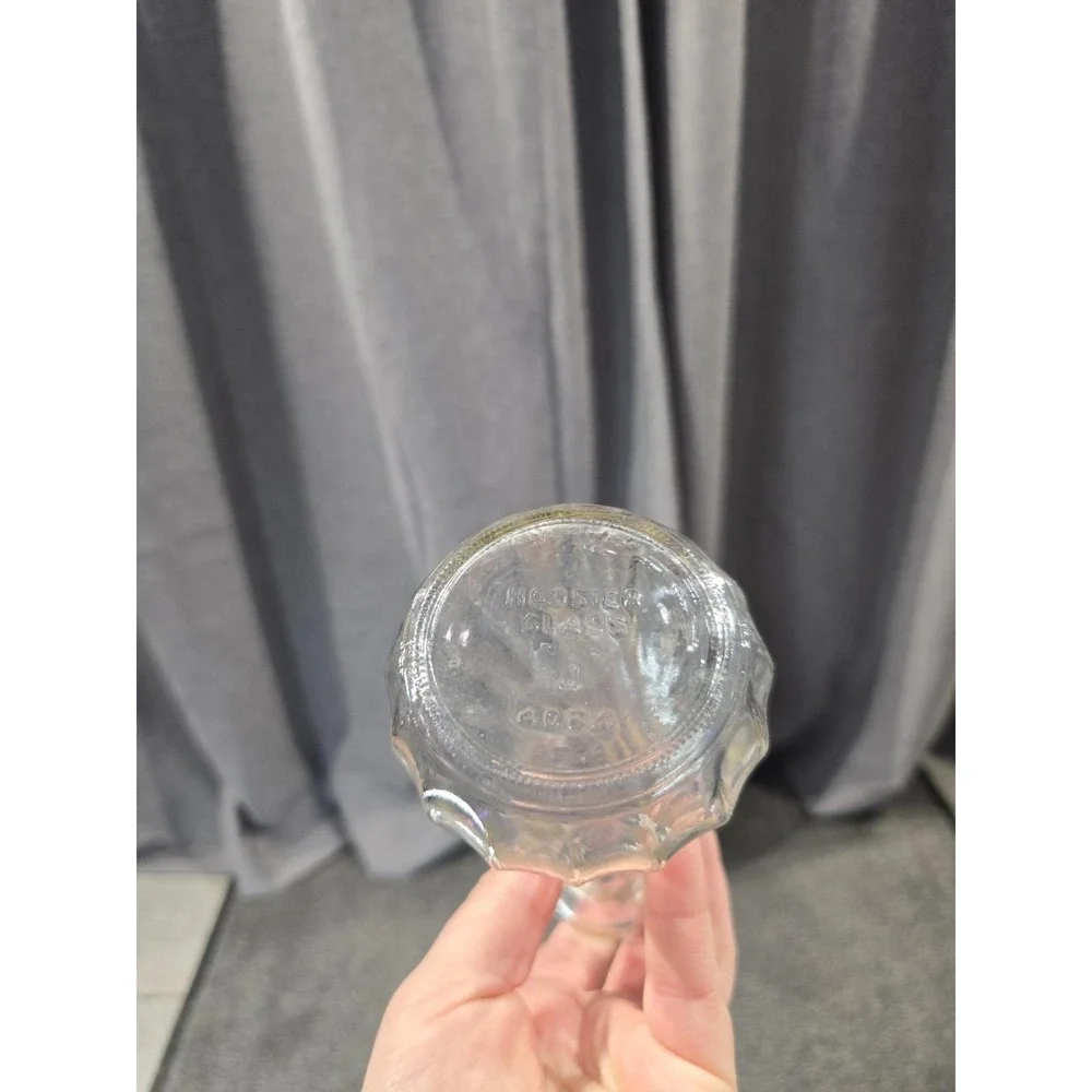 Hoosier Glass 4064 Pressed Clear Glass 6